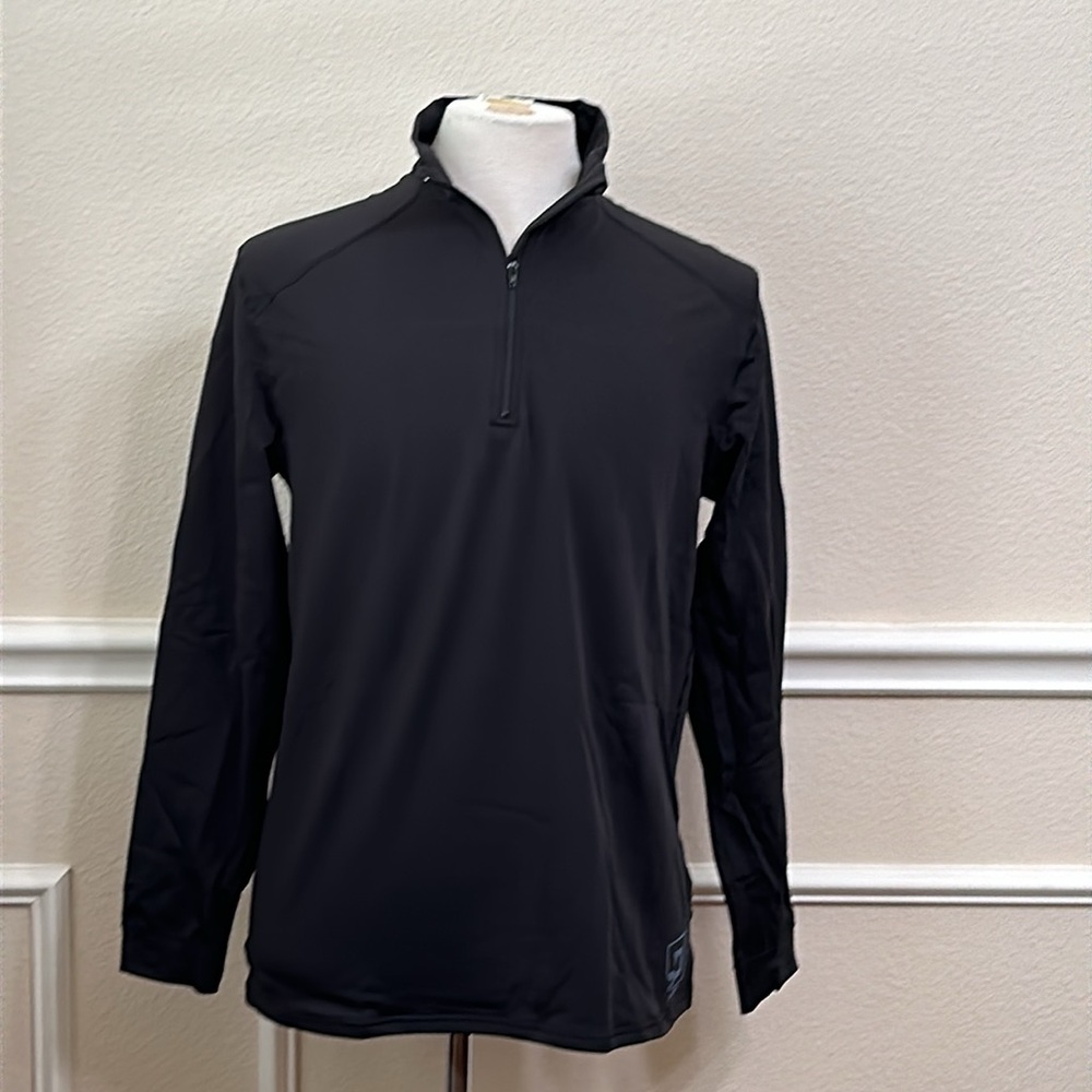 PolarMax BASELAYER ZIP MOCK - Black (3)